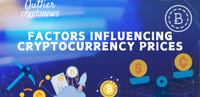 Factors influencing cryptocurrency prices