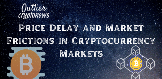 Price Delay and Market Frictions in Cryptocurrency Markets